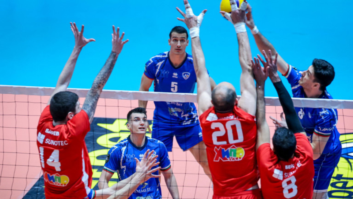 Левски разби ЦСКА на волейбол