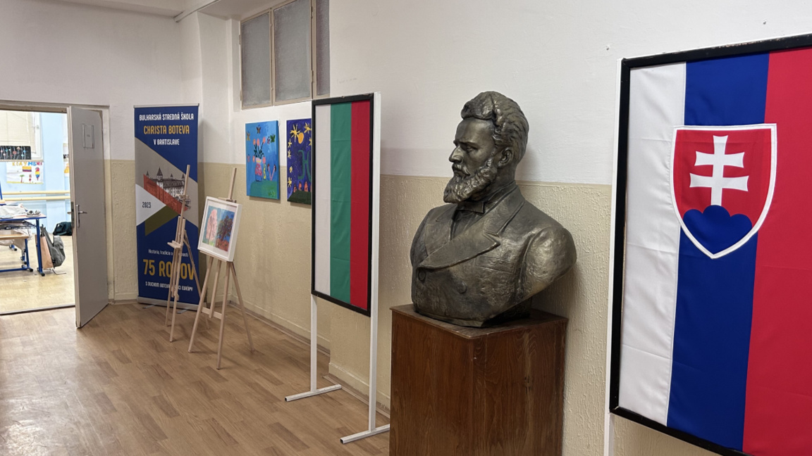 A Lesson on Bulgaria... with the students of Hristo Botev School in Bratislava