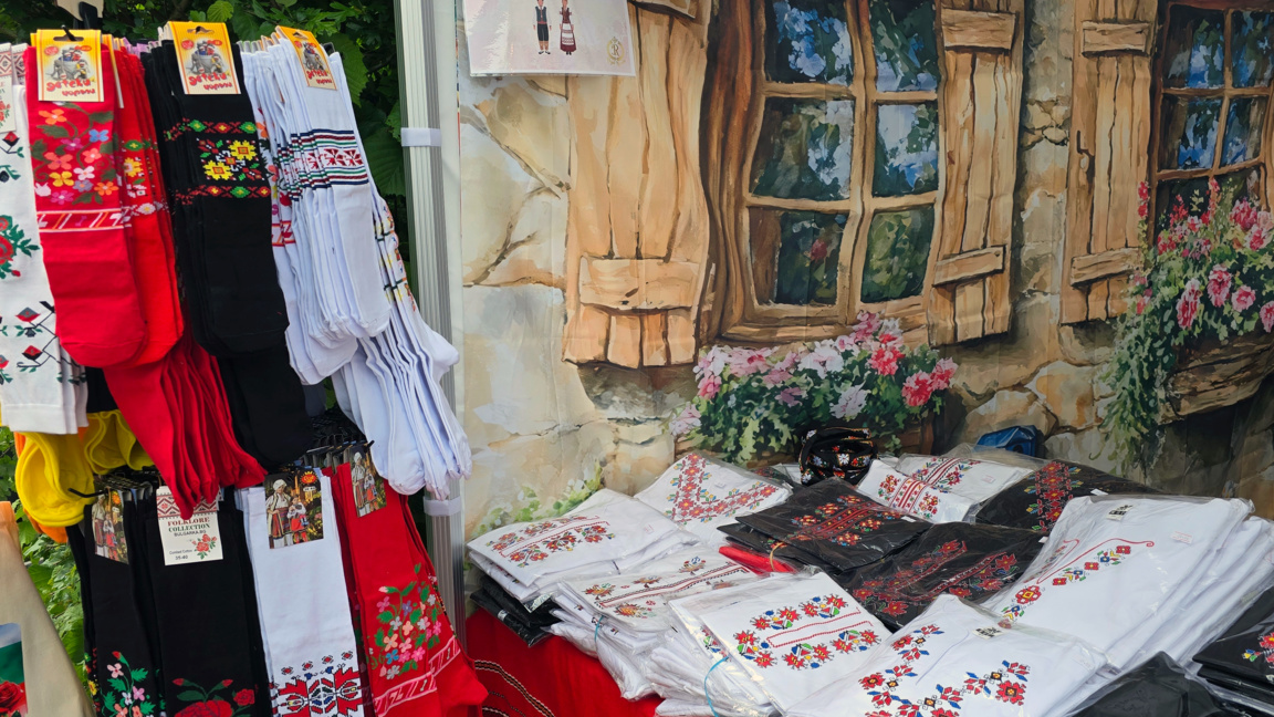Megdanska Tscharschija empfängt Gäste des bulgarischen Folklorefestes in München