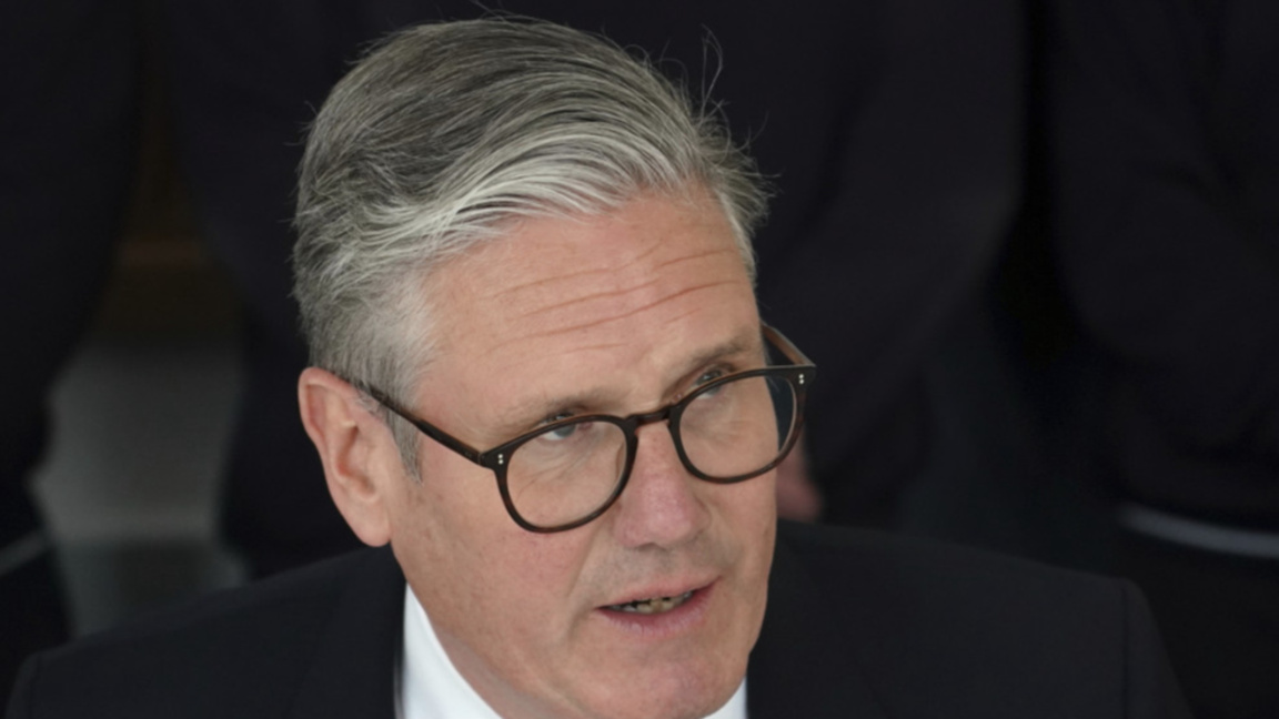 Британският премиер Киър Стармър.