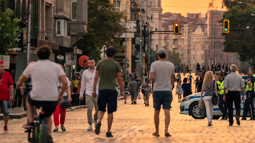 Im August wird eine der bekanntesten Straßen Sofias zur Fußgängerzone