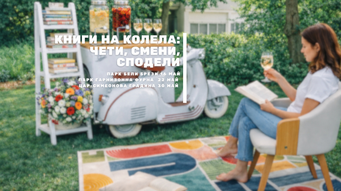 Литература, спорт и кауза се срещат в парковете на Пловдив