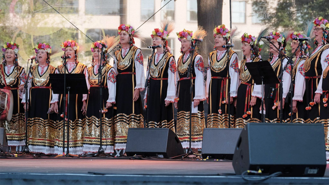 The Boston-based Divi Zheni Bulgarian ensemble celebrates its 25th anniversary