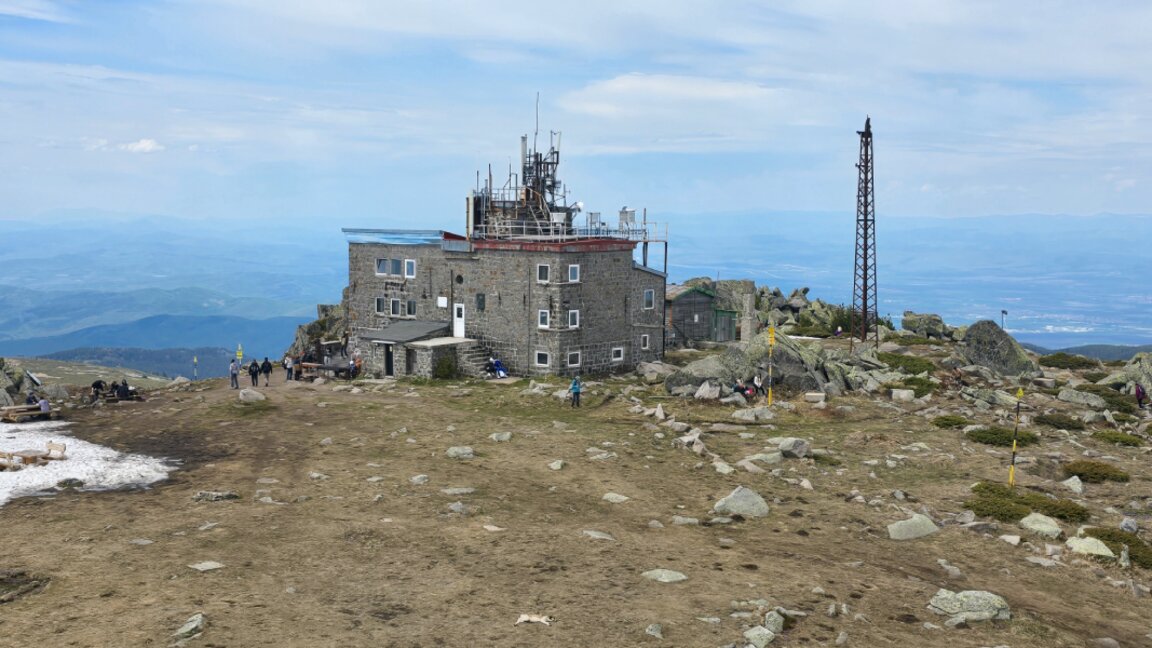 Le refuge Tcherni Vrah