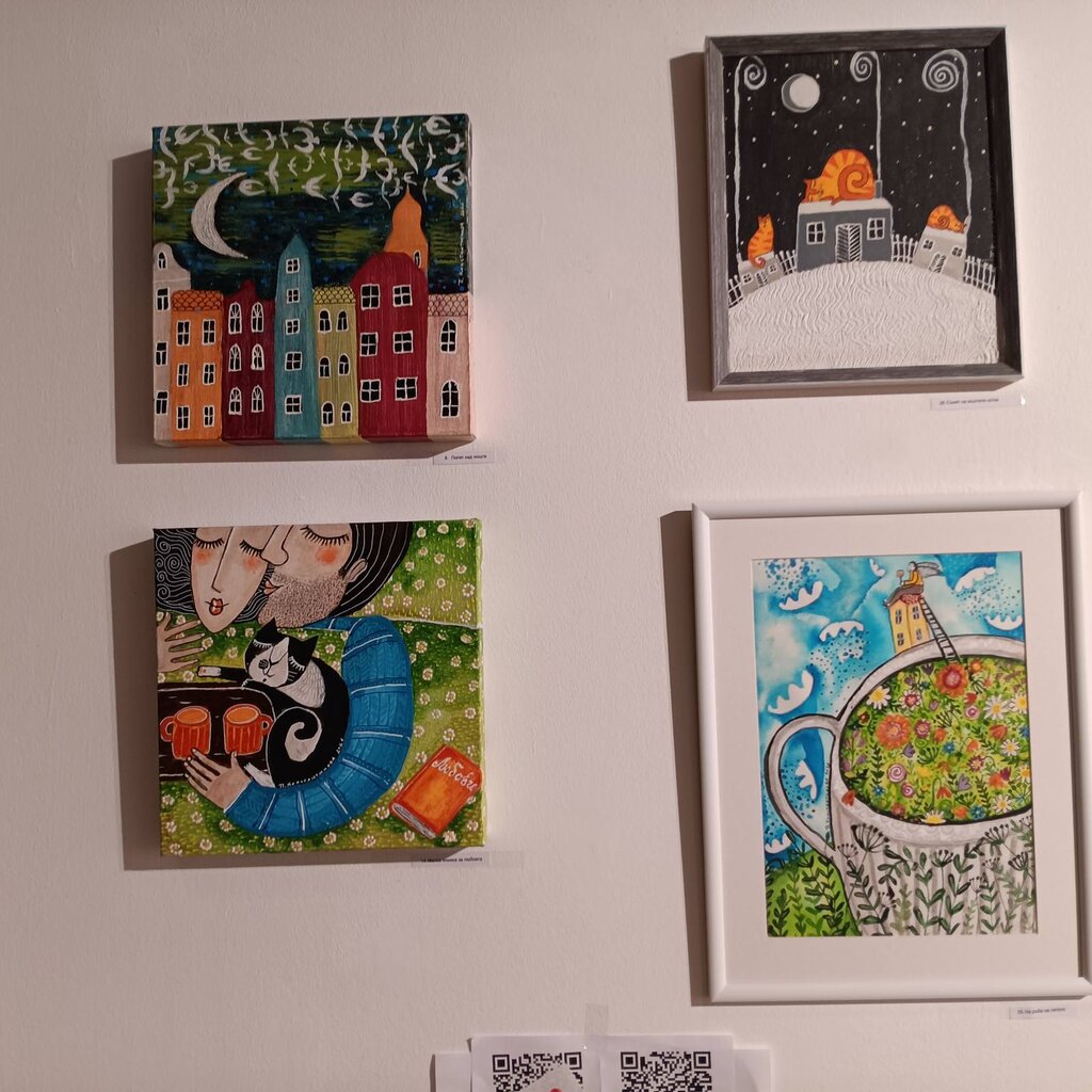 La artista Petya Konstantinova presenta a Sofía su “Praga voladora”
