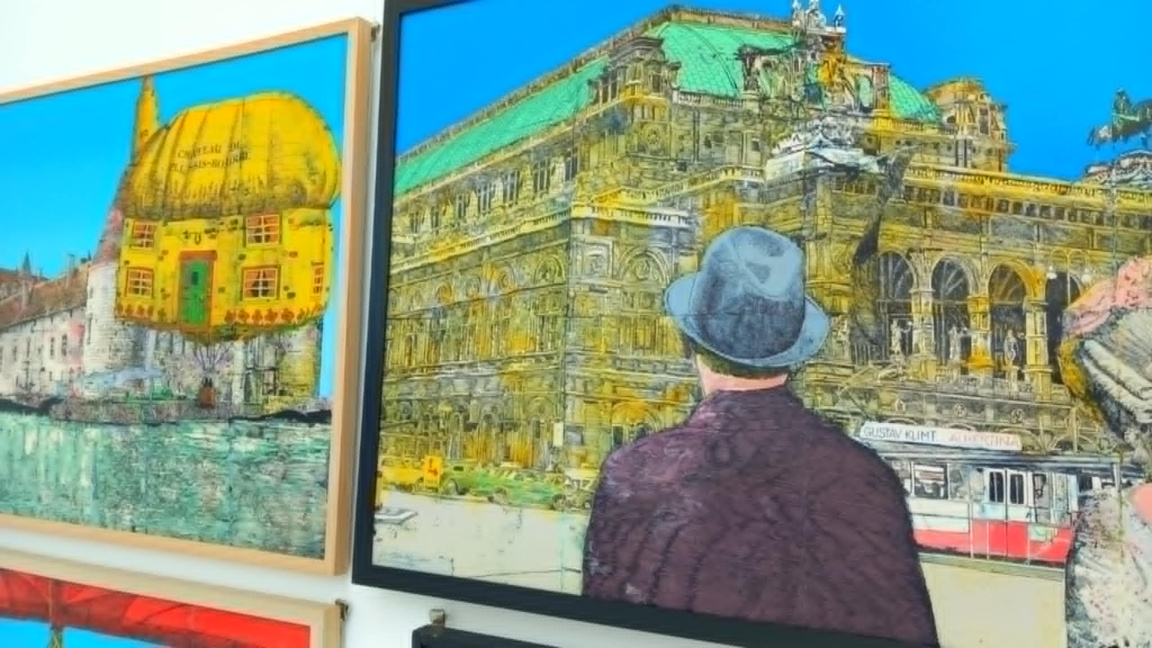 Изложба на австрийски художници в зала "2019"