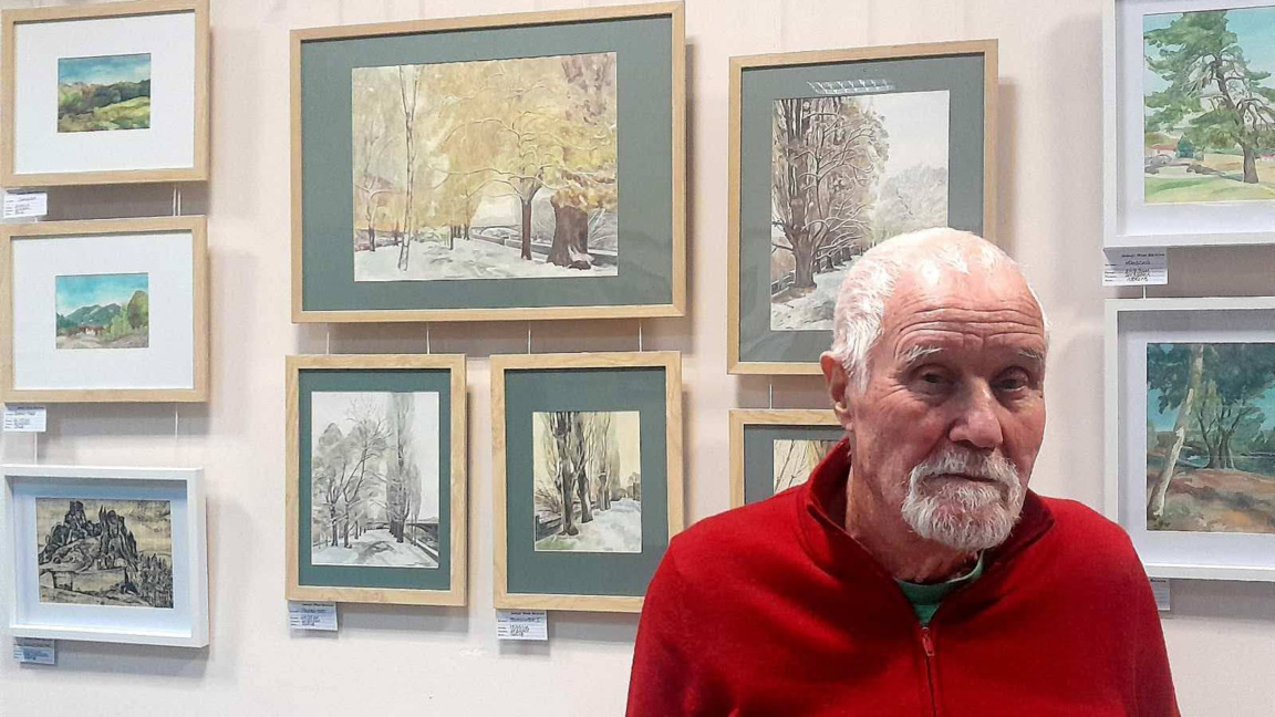 Изложба на Иван Василев в Културния център на Радио Пловдив