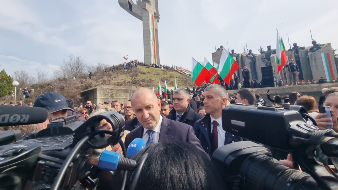 Румен Радев: Поемаме на поход за бъдещето на България