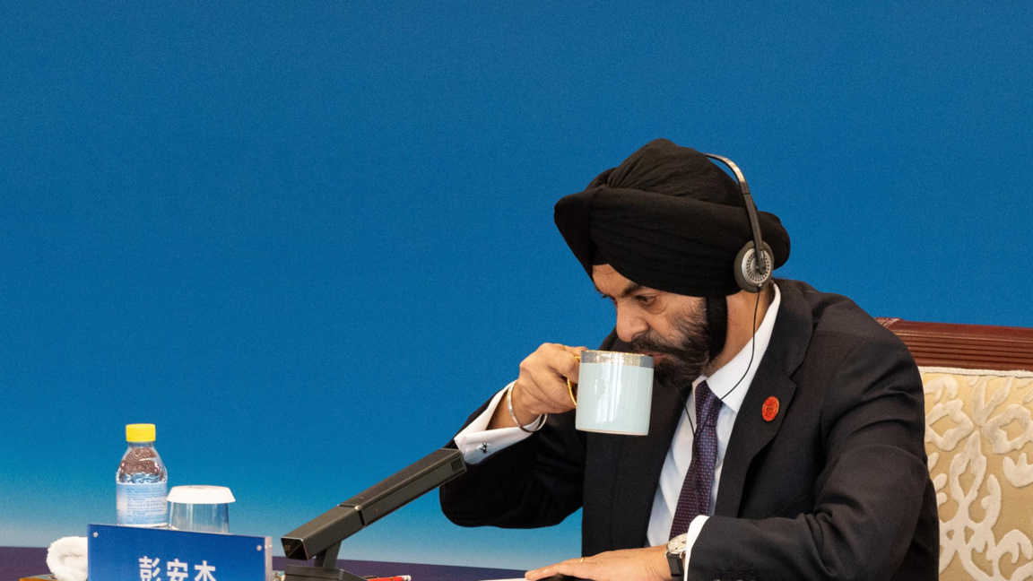 Президентът на Световната банка Аджай Банга.