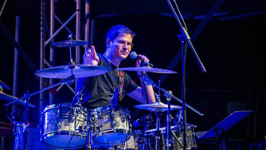 Viktor Kraus në festivalin Krakra Jazz në Pernik