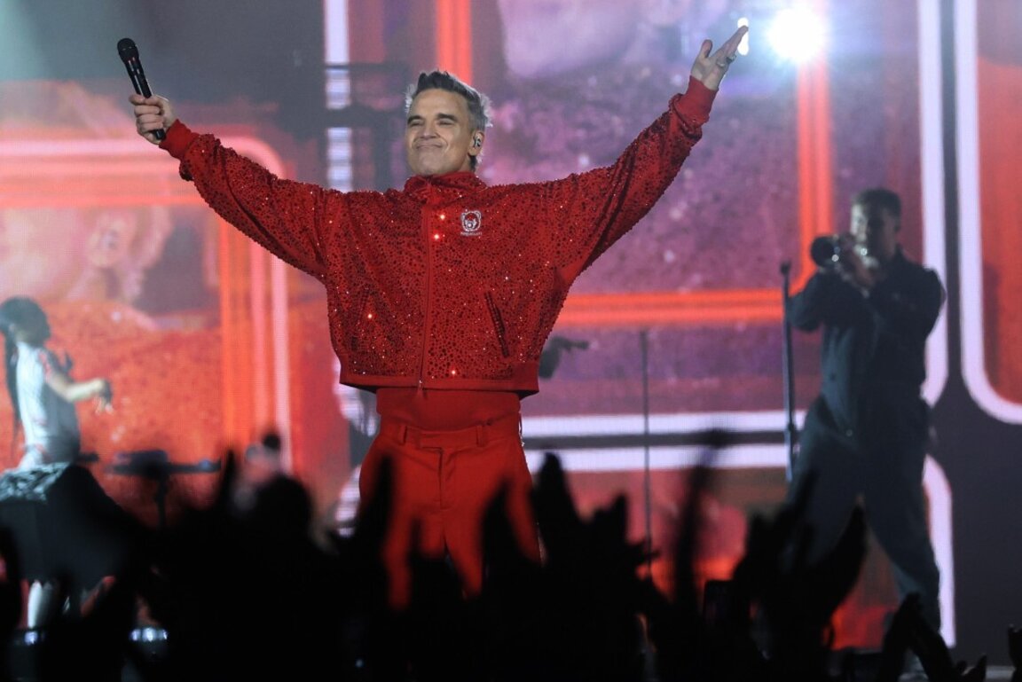 Концерт на Роби Уилямс на стадион "Васил Левски", 28 септември 2025 г.