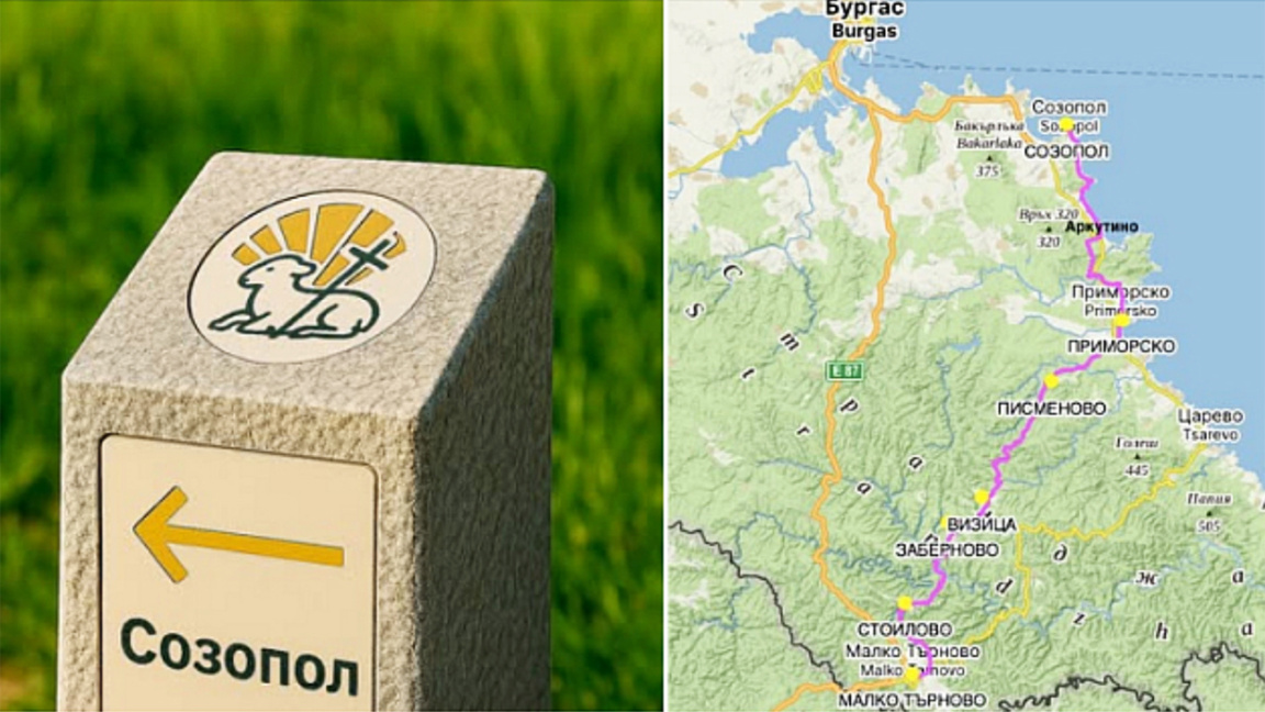 Voluntarios despejan la nueva ruta de peregrinaje a las reliquias de San Juan