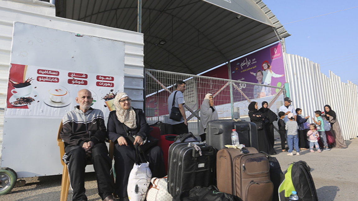 Пунктът „Рафах” на границата на Газа с Египет, архив