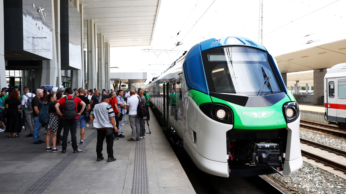 Los dos primeros trenes “Alstom” de Bulgaria entrarán en servicio en septiembre