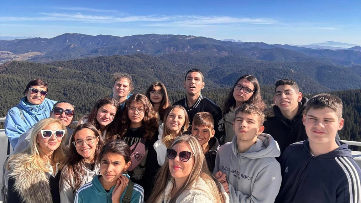 Larnaka’dan gelen Bulgar çocuklar ile  B...