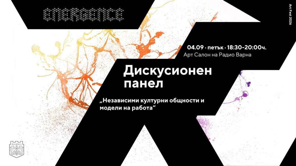 Дискусионен панел: "Независими културни общности и модели на работа"