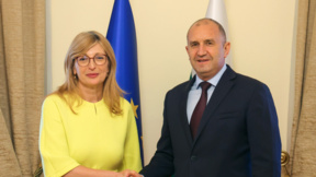 Радев и Захариева обсъдиха важни теми за развитието на България