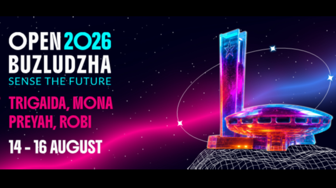 Плакат на Фестивала OPEN BUZLUDZHA 2026