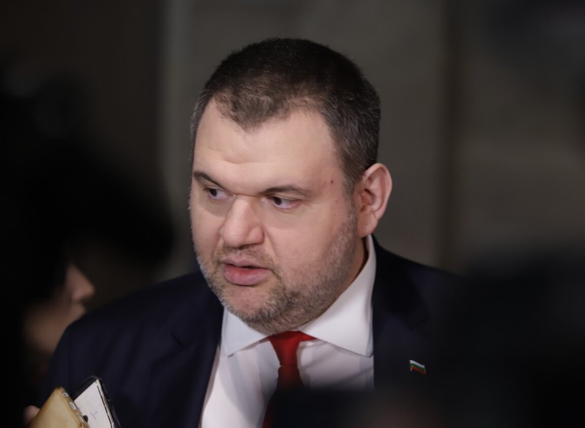 Делян Пеевски в парламента