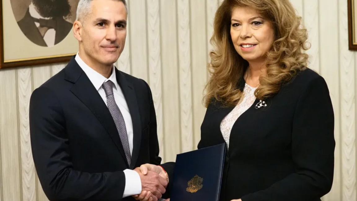 President Iliana Iotova, Caretaker PM Andrey Gyurov