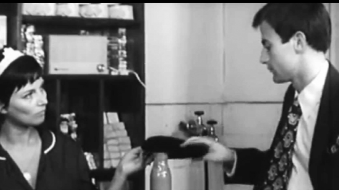 Scene from the film "The Boy Goes Away"