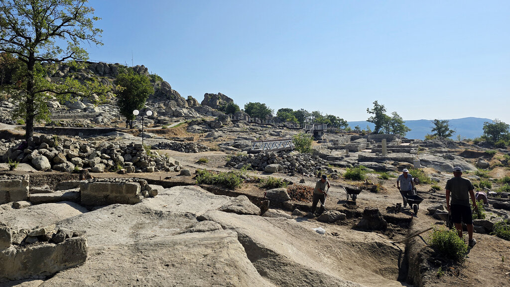 Fouilles à Perperikon