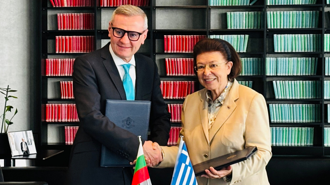 Ewtim Miloschew und Lina Mendoni