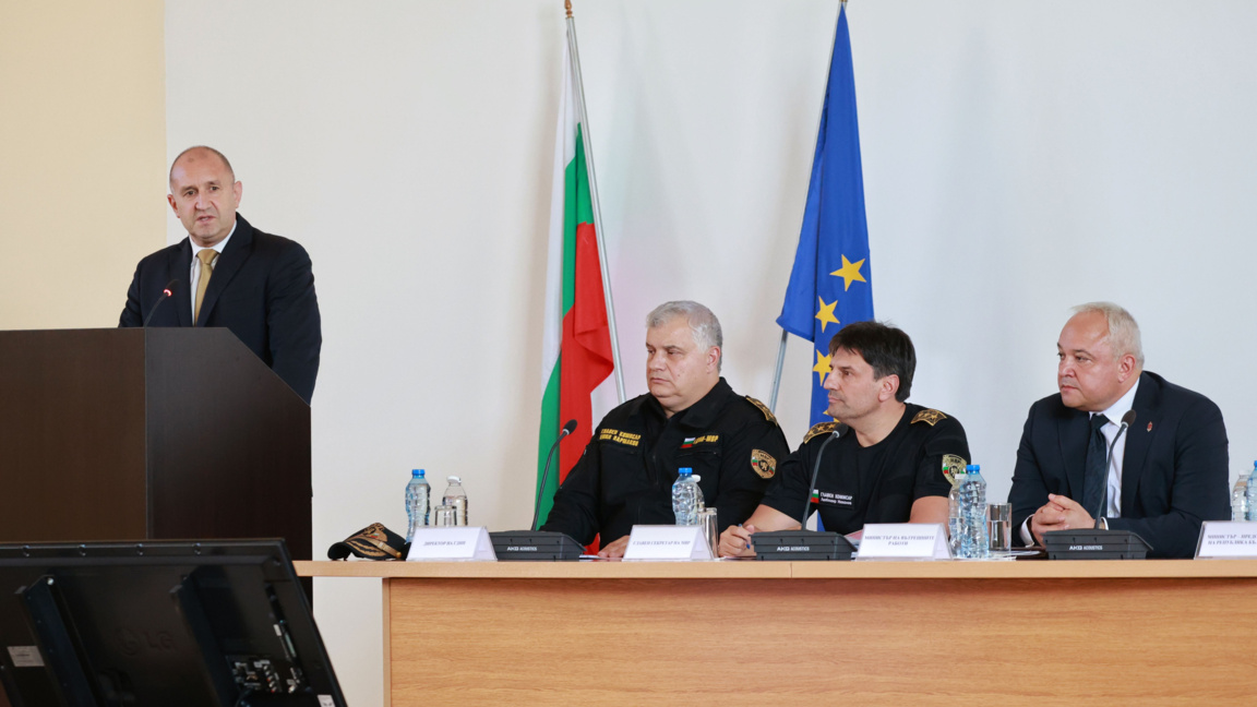 Министерство на вътрешните работи (МВР) провежда Национално съвещание на ръководния състав в сградата на Главна дирекция „Национална полиция" (ГДНП).