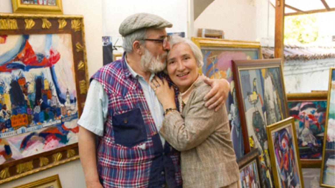 Dimitar Kirov y Rusalía Kírova