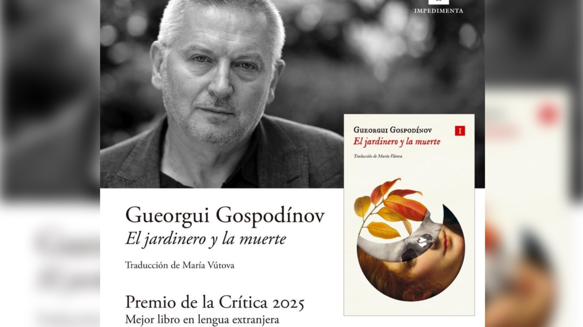 Georgi Gospodinov’un “Bahçıvan ve Ölüm” romanına bir ödül daha 